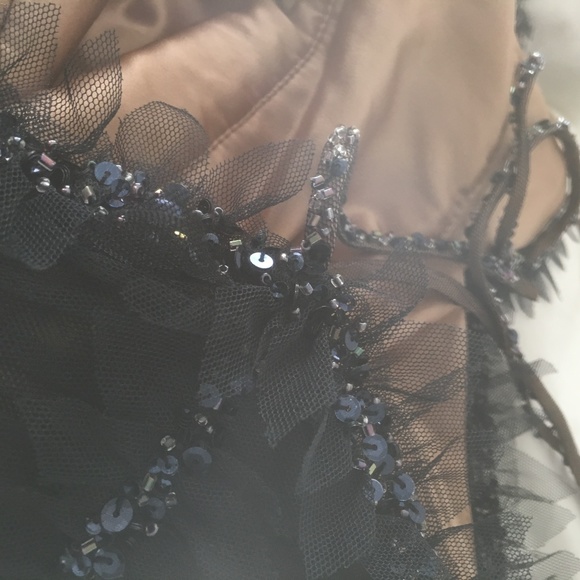 Exclusive MAXAZRIA Runway COLLECTION Beaded Dress - Picture 6 of 9